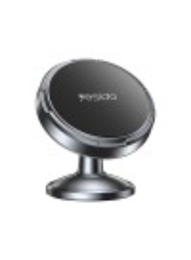 YESIDO C215 Mini Magnetic Car Phone Holder - Zinc Alloy - 360° Rotation - Strong Magnetic Suction (4 N50 Magnets) - Image 1