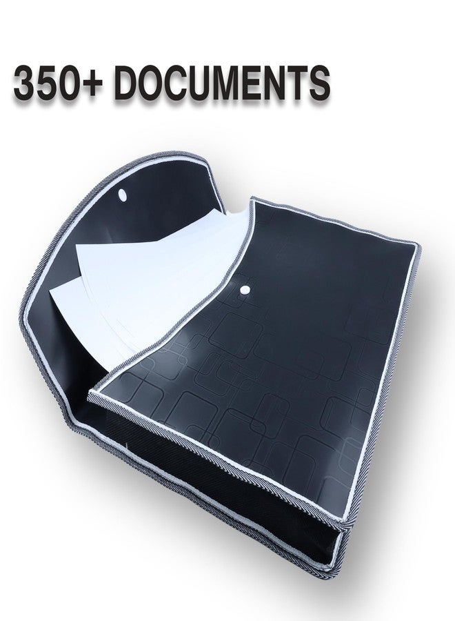 اس بي اس حافظة ملفات SPS، حقيبة تخزين ملفات مستندات A4/Foolscap مصنوعة من البولي بلاستيك غير شفاف مع زر كبس، مجموعة من 5 قطع (متعددة الألوان) - Image 5