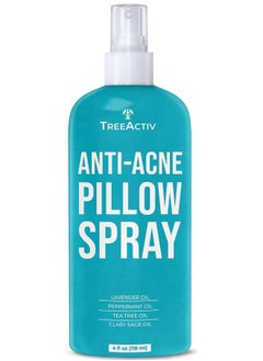 TreeActiv Anti-Acne Pillow Spray, 4 fl oz, Lavender Sleep Spray for Pillows, Pure Lavender Essential Oil Air Freshener, Pillow Linen Spray for Bedding, Aromatherapy Lavender Spray for Sleep, 1000 Sprays  - Image 1