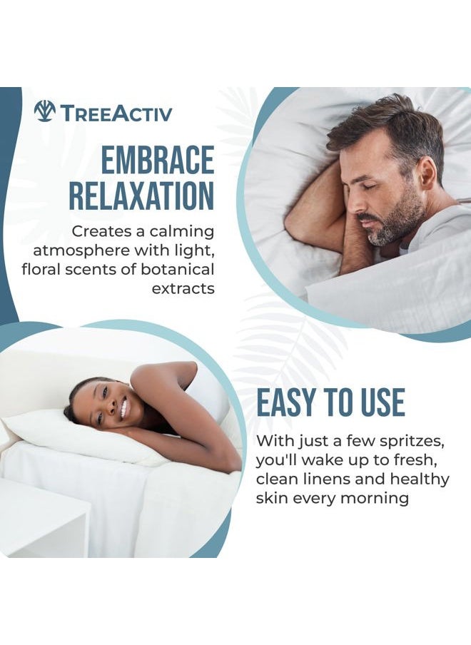 TreeActiv Anti-Acne Pillow Spray, 4 fl oz, Lavender Sleep Spray for Pillows, Pure Lavender Essential Oil Air Freshener, Pillow Linen Spray for Bedding, Aromatherapy Lavender Spray for Sleep, 1000 Sprays  - Image 4