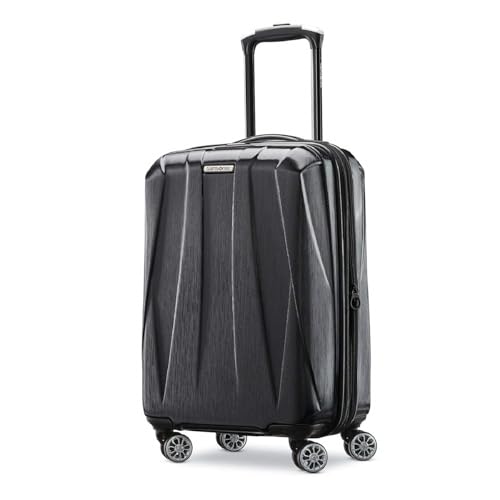 Samsonite Centric 2 Hardside Expandable Luggage with Spinner Wheels, Black, Carry-On 20-Inch - Image 1