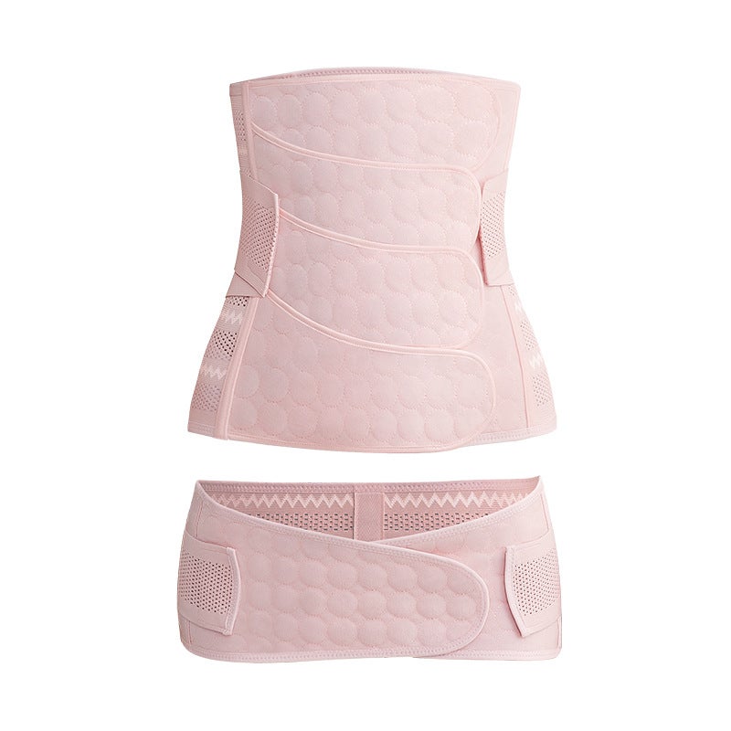Postpartum Waist Trainer Belt 4 Panels Breathable Set for Women - Image 4