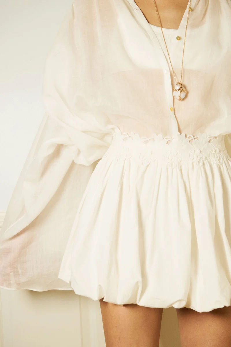 H&M  Cotton balloon skirt for Women | Best Price UAE