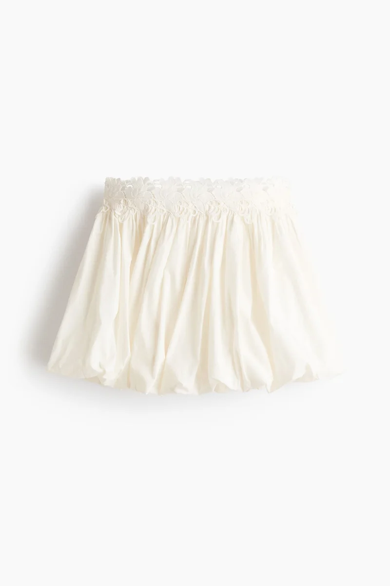 H&M  Cotton balloon skirt for Women | Best Price UAE