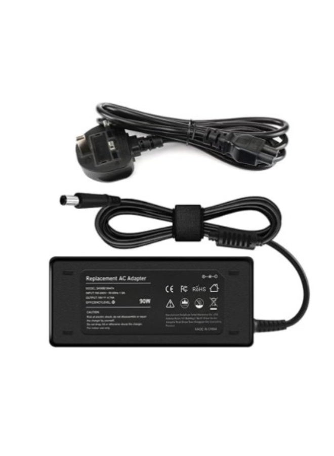 Terabyte 90W 19V 4.74A Charger laptop adapter compatible for HP Elitebook 8460p 8470p 8440p 8560p 8760p 8460w 8470w 8570w 8770w Probook 4430s 4440s 4520s 4530s 4540s 6730b 6530b - Image 1