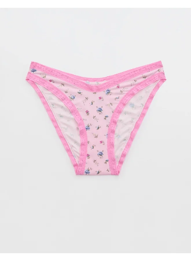 آري من امريكان ايجل SMOOTHEZ Microfiber Lace Bikini Underwear