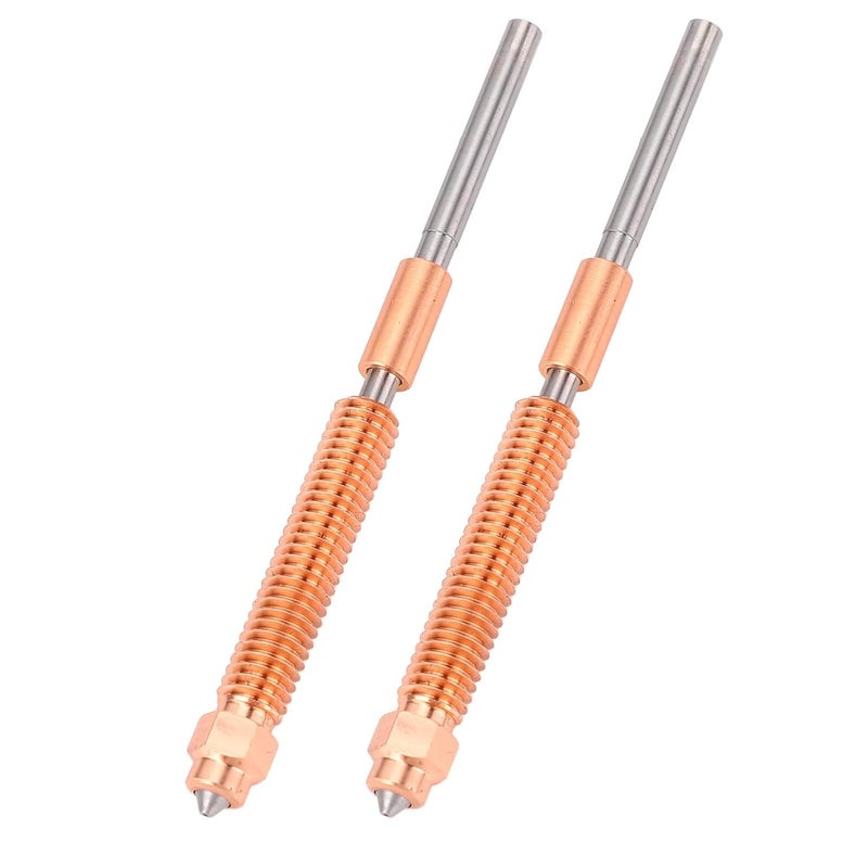 All Metal Quick Swap Nozzle 0.4mm 2pcs with Storage Box for K2 Plus Hi 3D Printers - Image 1