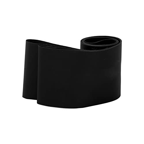 BORDSTRACT Bicycle Rim Strips, Stretchy 80mm x 26in PVC Bike Tire Liner Tape, Anti Puncture Inner Tube Cushion for Mountain Bike 26 Inch Tires(Black) - Image 1