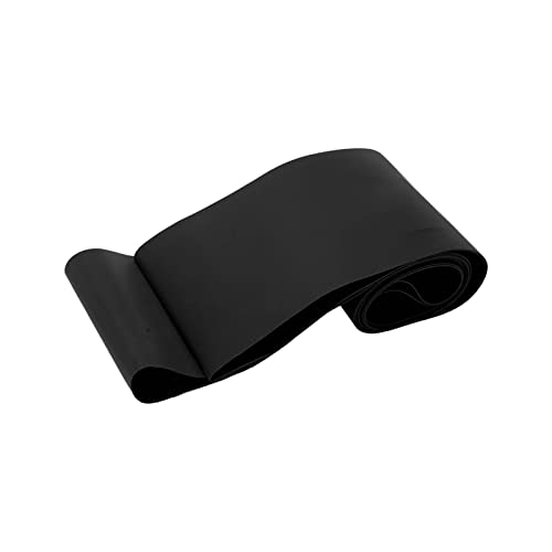 BORDSTRACT Bicycle Rim Strips, Stretchy 80mm x 26in PVC Bike Tire Liner Tape, Anti Puncture Inner Tube Cushion for Mountain Bike 26 Inch Tires(Black) - Image 2