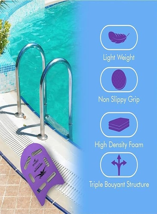 SOLDTRUE Swimming Kickboard for Beginners - Floating Board with Ergonomic Grip Handles, Three-Layer Design for Enhanced Buoyancy (Swim Kickboard) - Image 4