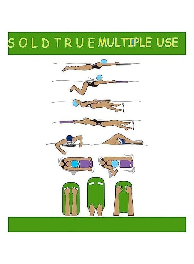 SOLDTRUE Swimming Kickboard for Beginners - Floating Board with Ergonomic Grip Handles, Three-Layer Design for Enhanced Buoyancy (Swim Kickboard) - Image 3