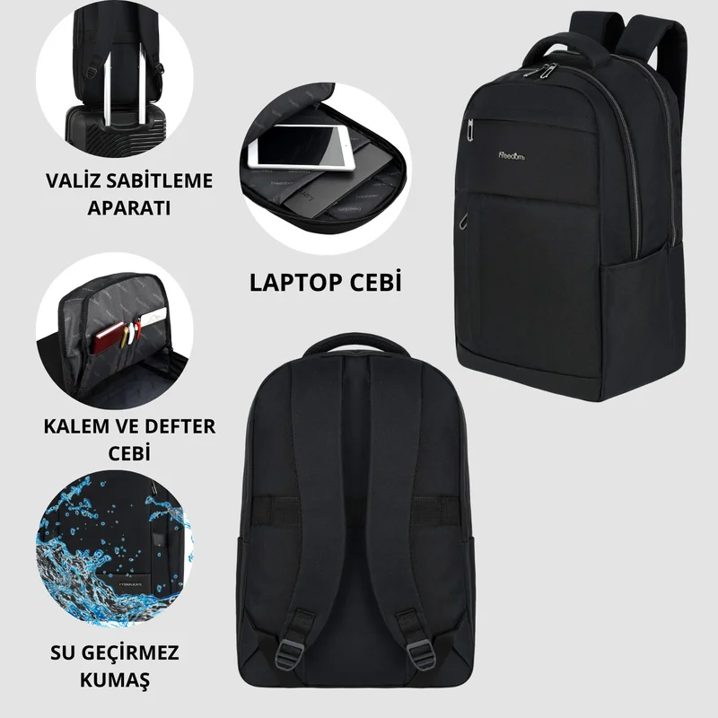 Çantaland Freedom 15.6" - 16.1" Notebook Computer Laptop Backpack, Daily Backpack