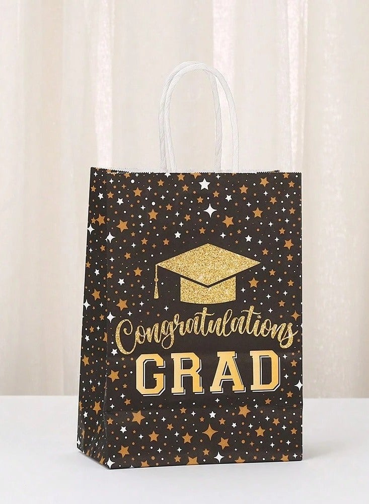 توزيعات تخرج اكياس لتوزيع هدايا التخرج تناسب حفلات تخرج المدارس والجامعات  12 كيس لتقديم جميع انواع الهدايا - Image 4