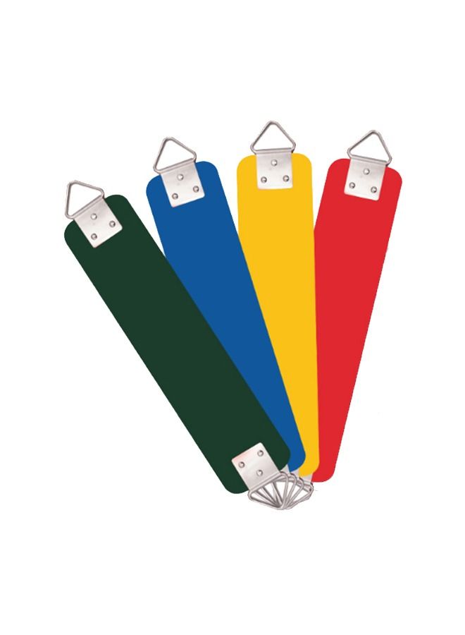 JSAITOYS 4 Pieces EVA Colorful Belt Children Adult U Shape Swing Seat For Free Playground - Image 2