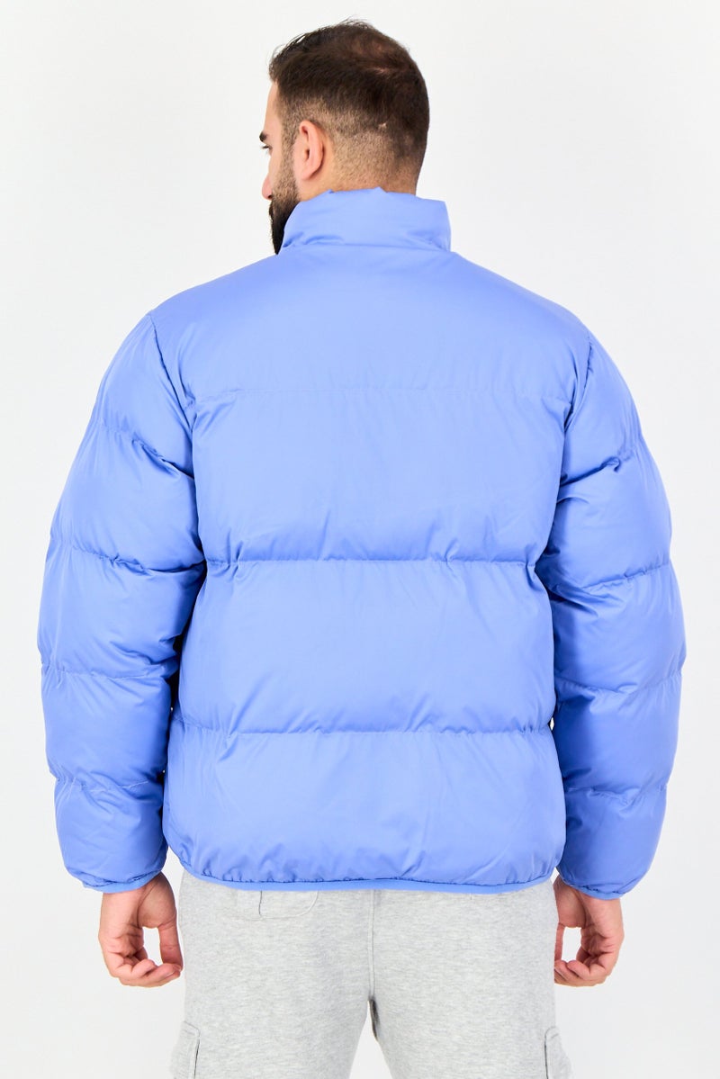 Nike Men Sportswear Fit Outdoor Puffer Jacket, Light Blue - Image 2
