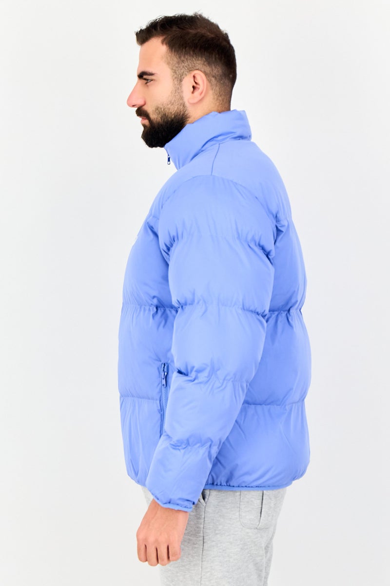 Nike Men Sportswear Fit Outdoor Puffer Jacket, Light Blue - Image 3
