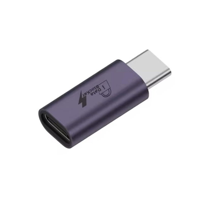 ETZIN USB C Data Blocker, Type C Data Blocker Only for Charge, Protect Against Juice Jacking, Refuse Hacking Provide Safe Charging EPL-1524CC - Image 1