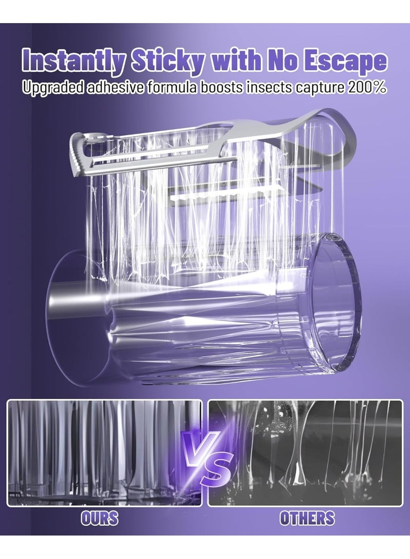 general Flying Insect Trap Refill Cartridges for Indoor House Home Compatible with ZEVOPlug-in Light ZEVOM364 and Max, 100% Fit Replacement Refills - Image 4