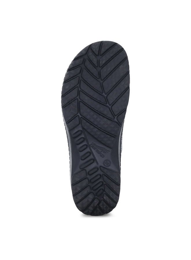 Dansko Kane Slip-On Mule Clog for Women - Lightweight Cushioned Comfort and Removable EVA Footbed with Arch Support - Easy Clean Uppers, Dog, 8.5-9 - Image 3