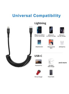 Desert 60W Type-C to Lightning Fast Charging and Sync Cable with 1 Meter Length Desert DS-204 - Black  - Image 2