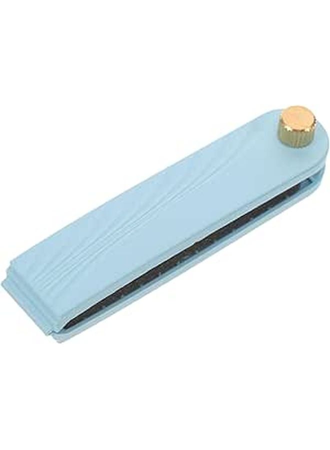Blue Guitar String Dampener Noise Reducer Tool for Quiet Practice on Acoustic Folk Guitars Easy to Use - Image 1