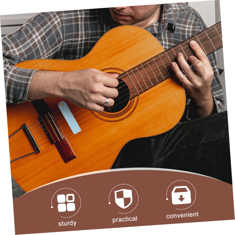 Blue Guitar String Dampener Noise Reducer Tool for Quiet Practice on Acoustic Folk Guitars Easy to Use - Image 4