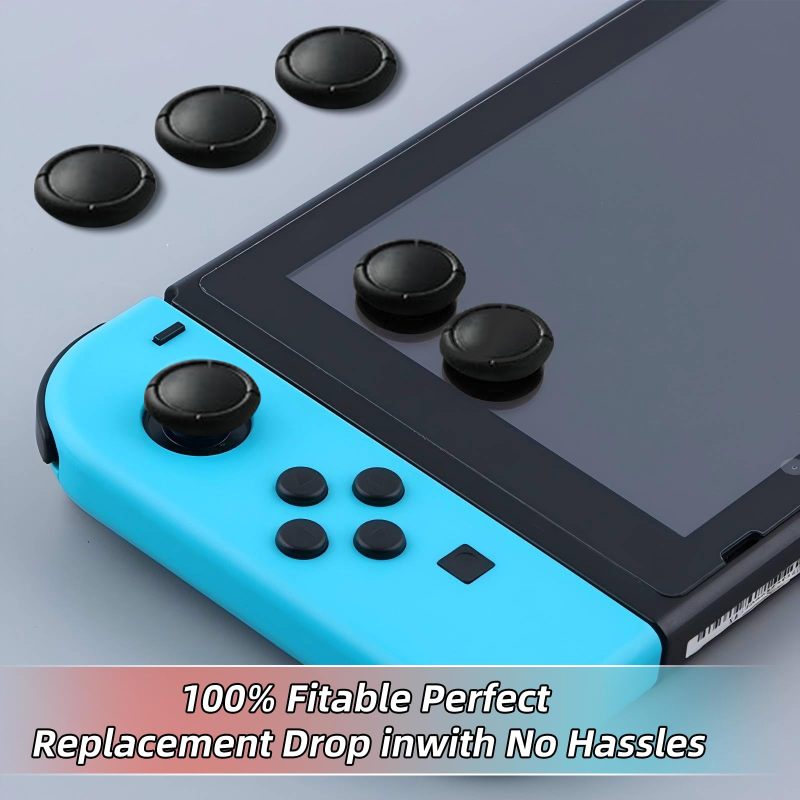 Joystick Cover 1.5x1.5cm Silicone Thumb Stick with Anti-Slip Grip - Thumb Grip for Skin-Friendly Comfort Joycon Thumb Cover for Nintendo Switch Gaming - Image 4