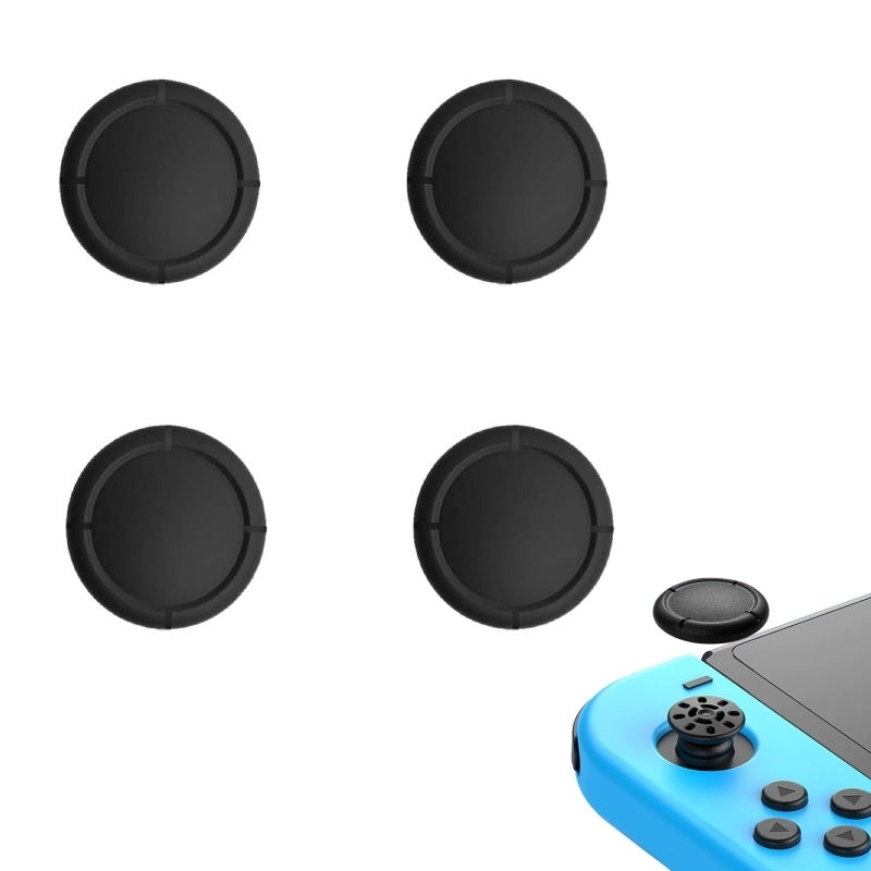 Joystick Cover 1.5x1.5cm Silicone Thumb Stick with Anti-Slip Grip - Thumb Grip for Skin-Friendly Comfort Joycon Thumb Cover for Nintendo Switch Gaming - Image 1