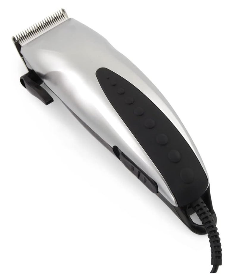 Whitecloud TRANSFORMING HOMES Whitecloud Professional Electric Hair Clipper for Men | Corded Beard & Hair Trimmer with Adjustable Blade Lever | Heavy Duty Grooming Machine (Grey, H4603) - Image 1
