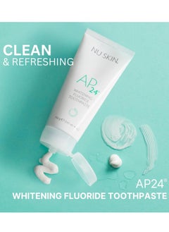 Nu Skin Nu Skin AP 24 Whitening Fluoride Toothpaste | 4oz | Brightens and Whitens Teeth | Helps Prevent Dental Cavities | Gentle Vanilla Mint Formula (1 Pack, Flouride)  - Image 3