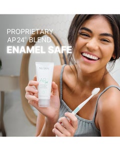 Nu Skin Nu Skin AP 24 Whitening Fluoride Toothpaste | 4oz | Brightens and Whitens Teeth | Helps Prevent Dental Cavities | Gentle Vanilla Mint Formula (1 Pack, Flouride)  - Image 4