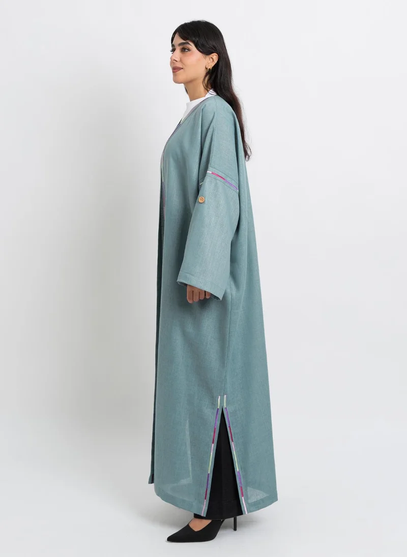 Kaafmeem Tiffany Rainbow Bohemian Abaya