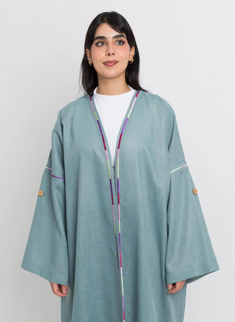 Kaafmeem Tiffany Rainbow Bohemian Abaya