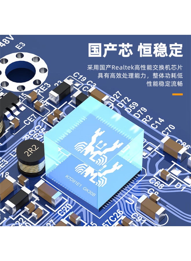 Smart Valley Huigu 100mbps Fiber Optic Transceiver, Single-mode Single-fiber Optical-electrical Converter, Sc Interface, 25km, Commercial Grade, Price For One Pair, Hg-911fs - Image 2