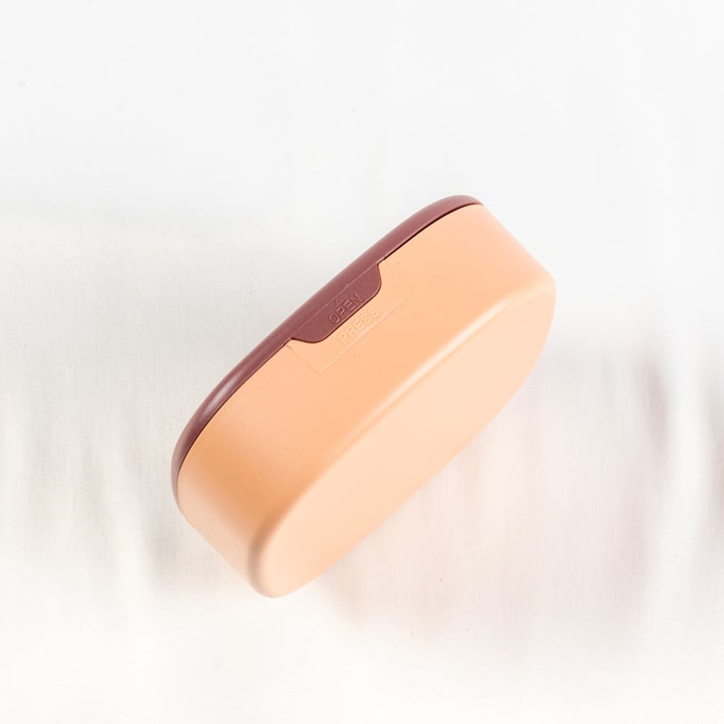 Portable Jewellery Organizer with a Mirror - Pink Maron - Image 5