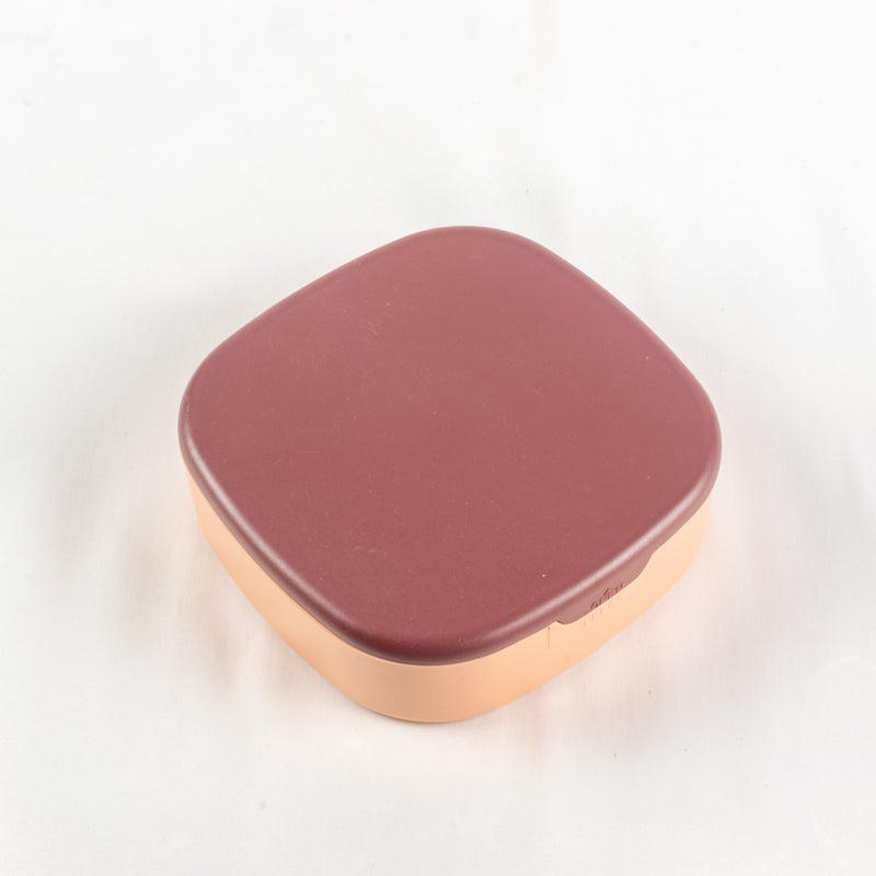 Portable Jewellery Organizer with a Mirror - Pink Maron - Image 4