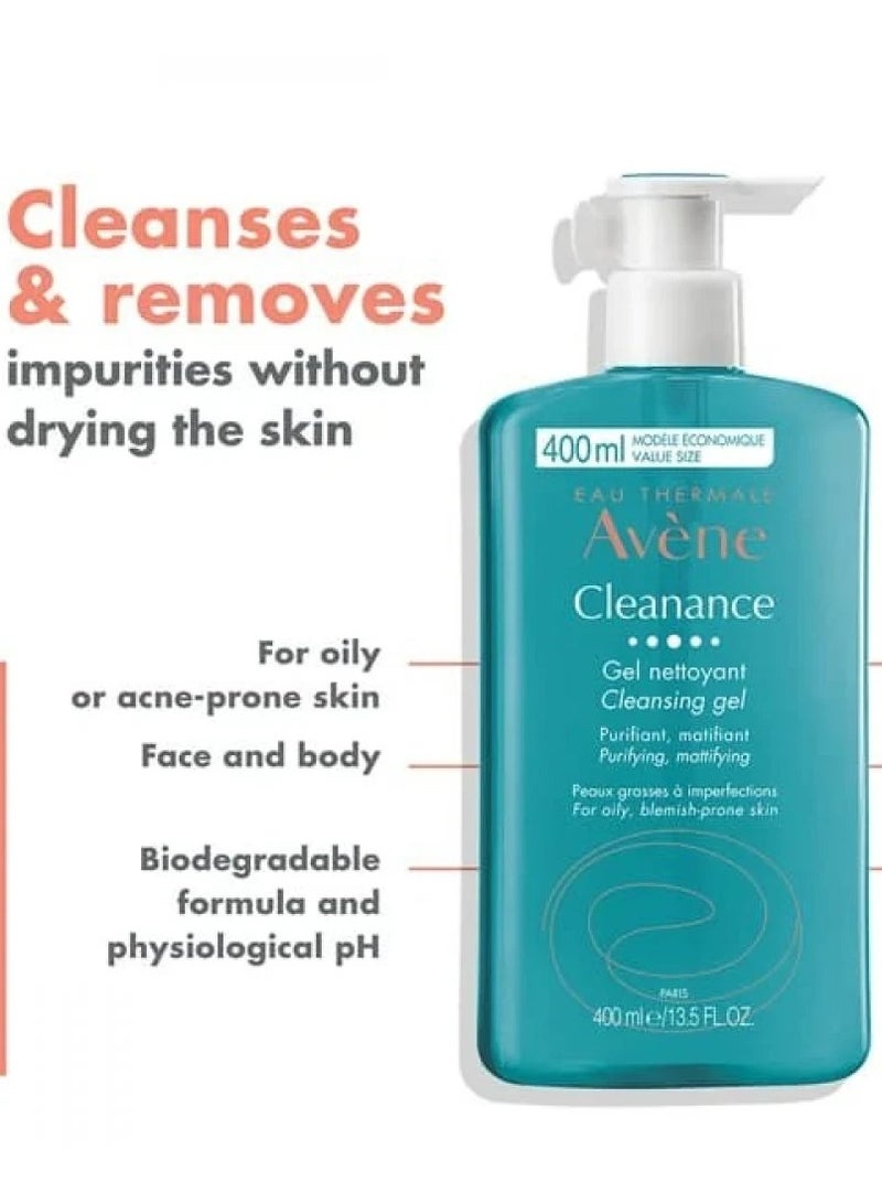 آفين Cleanance Cleansing Gel 400 400mlml - Image 2
