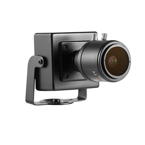 REVODATA UltraHD 4K (8MP) POE IP Mini Camera,2.8-12mm Manual Zoom Lens Indoor Security Camera P2P CCTV IP POE Cam H.265 Motion Detection (I712-P-HS82) - Image 1