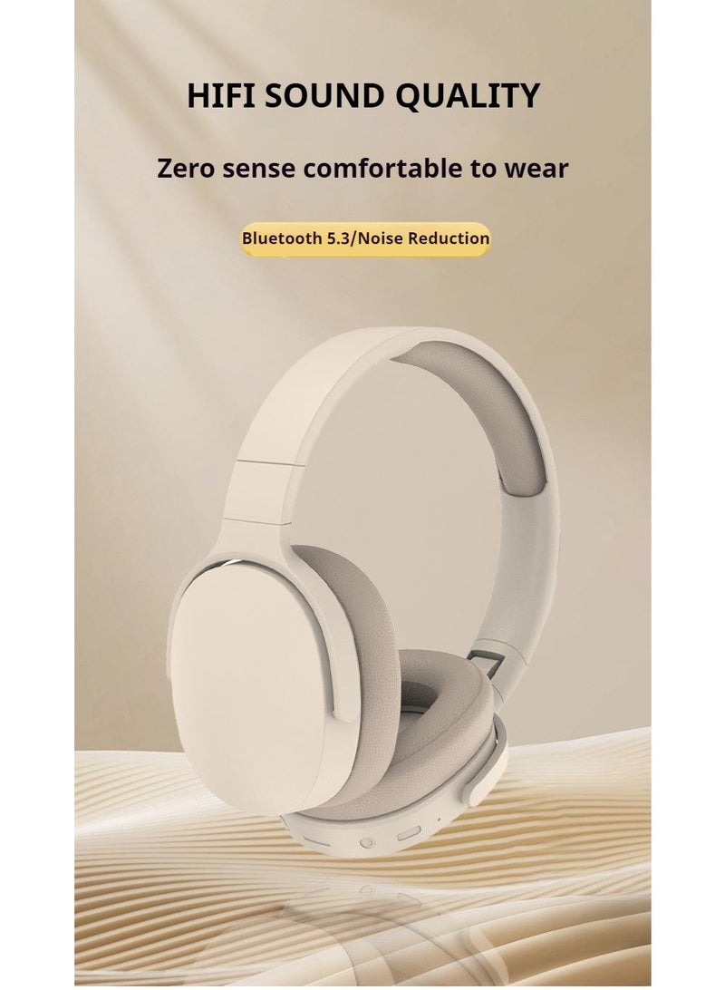 Stereo Surround Sound Headsets Long Life Wireless Bluetooth Headphone Sports Noise Reduction Earphone  - Image 2