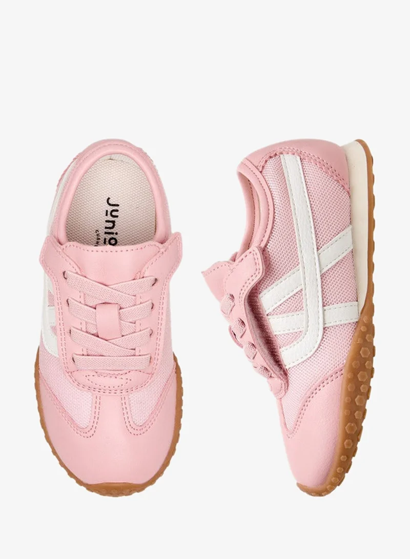 JUNIORS Girls Panelled Sneakers