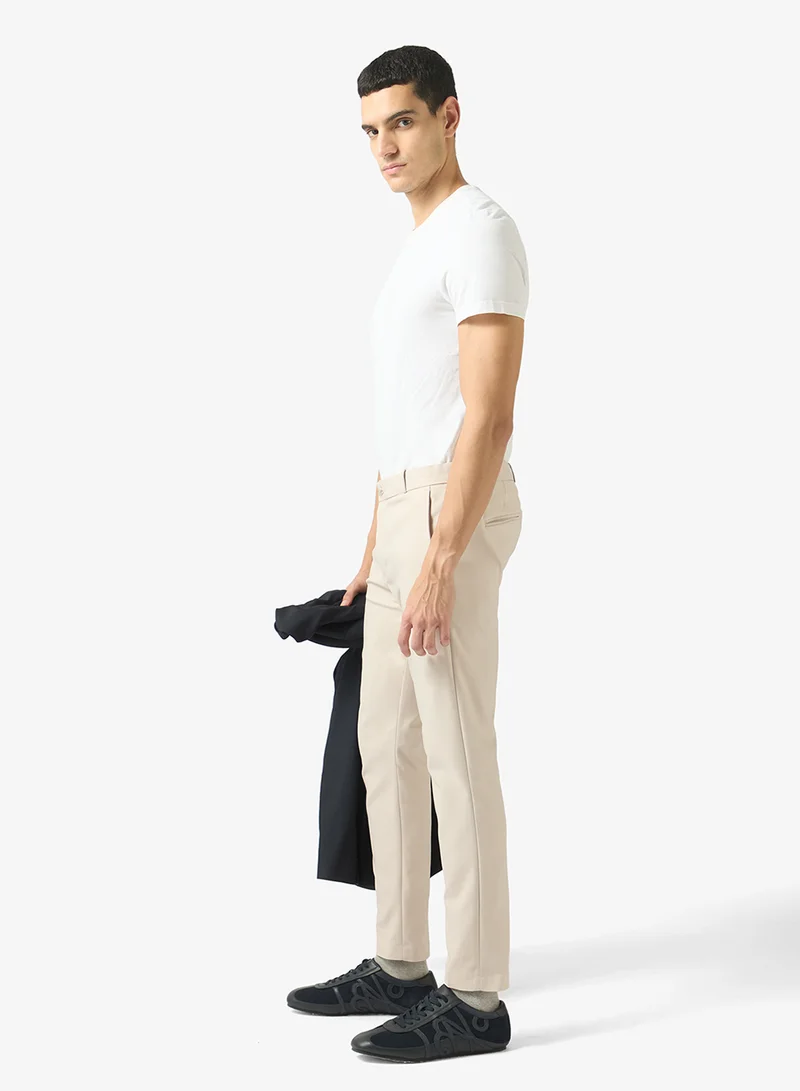 Robert Wood  Semi Elasticated Tailored Trousers for Men | Best Price UAE