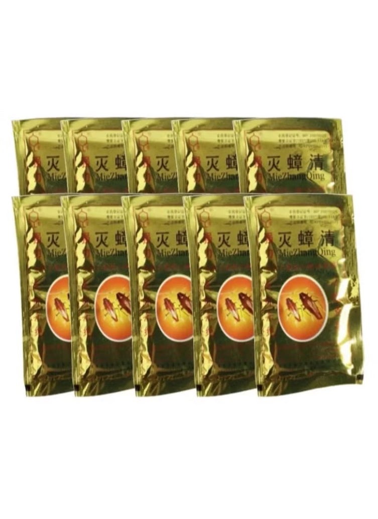Miezhang Qing Original Cockroach Killer Powder No. 1 in the Market 10 Pieces 8g  - Image 2