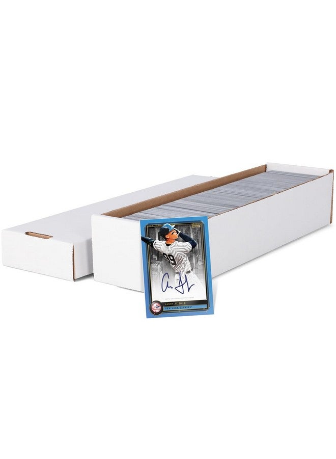 BCW 800ct 2-Piece Storage Boxes - 10 Pack | Cardboard Organizer for Sports, MTG, and Pokémon Card - Image 1