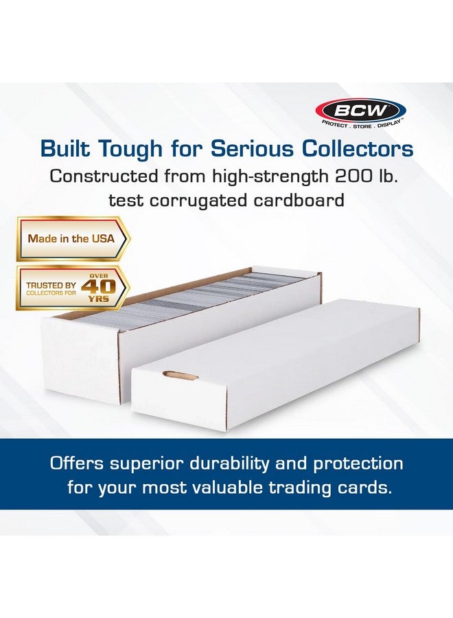 BCW 800ct 2-Piece Storage Boxes - 10 Pack | Cardboard Organizer for Sports, MTG, and Pokémon Card - Image 2