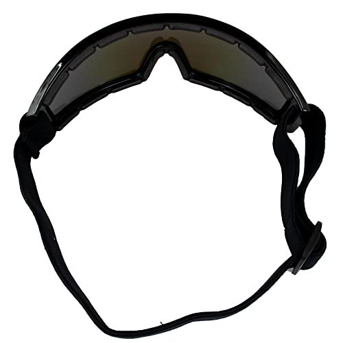 Birdz نظارات Birdz Eyewear روبن الواقية من الكسر لقفز المظلات زرقاء عدسات ReflecTech Z87.1+ ANSI - Image 5