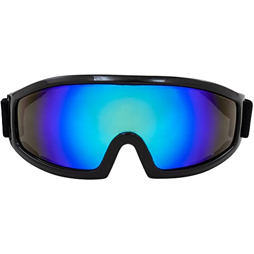 Birdz نظارات Birdz Eyewear روبن الواقية من الكسر لقفز المظلات زرقاء عدسات ReflecTech Z87.1+ ANSI - Image 2