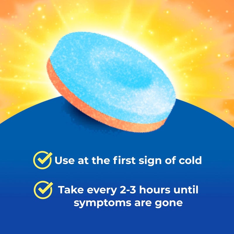 Zicam Cold FluLike Symptoms with Echinacea and Sambucus Homeopathic Zinc Cooling Peppermint Flavor Helps with Cold Symptoms 20 Tablets - Image 3