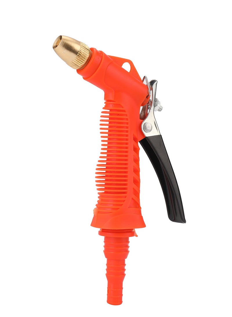 BMB tools Hose Nozzle Head | Eacam Water Spray Gun Copper Nozzle Garden | with Hose Pipe for Garden Hose for Watering Plants Washing Cars | White Joint Plumping Fitting - Image 1