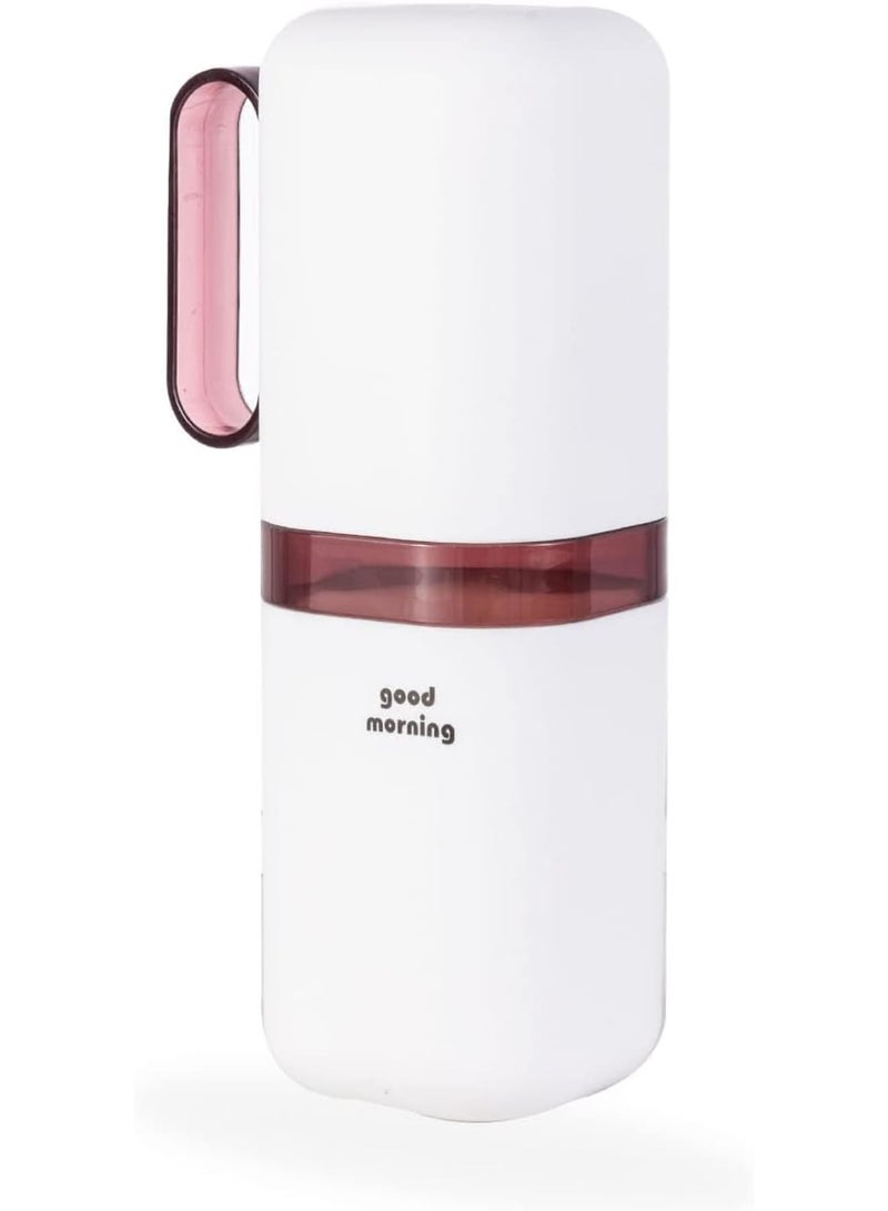 SOLARAE Travel Toothbrush Cup Case, 2 Pcs Multifunctional Toothbrush, CupToothbrush Holder with with Cover Travel Boothbrush Holder Portable Toothbrush Case and Carrier for Bathroom School Business Trip - Image 2