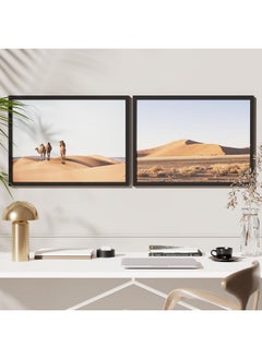 Vittanly Vittanly 18x24 Picture Frame Black, Display Poster 16x20 with Mat or 18x24 without Mat, Plexiglass, Wall Gallery Frame for Artwork, Vertical or Horizontal Display, Single Pack  - Image 4